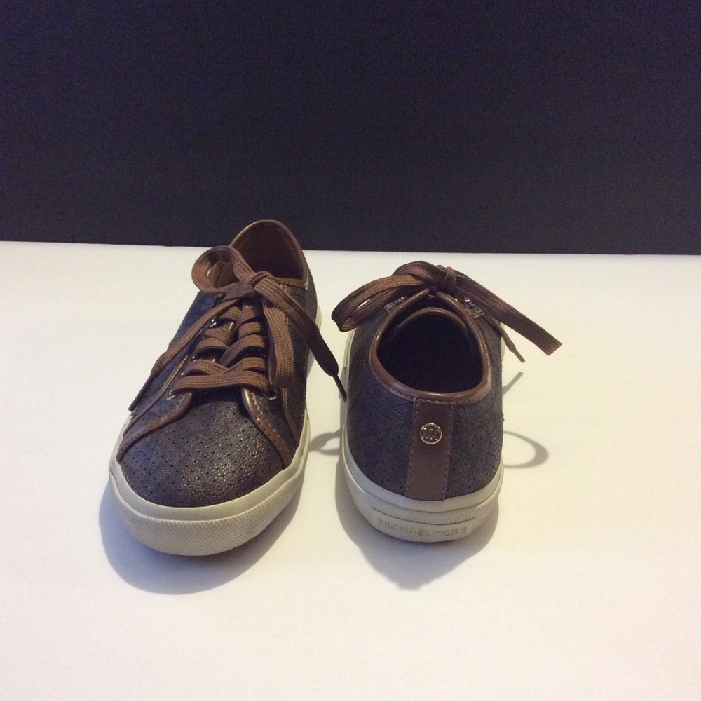 Michael kors monogram brown sneakers size 6